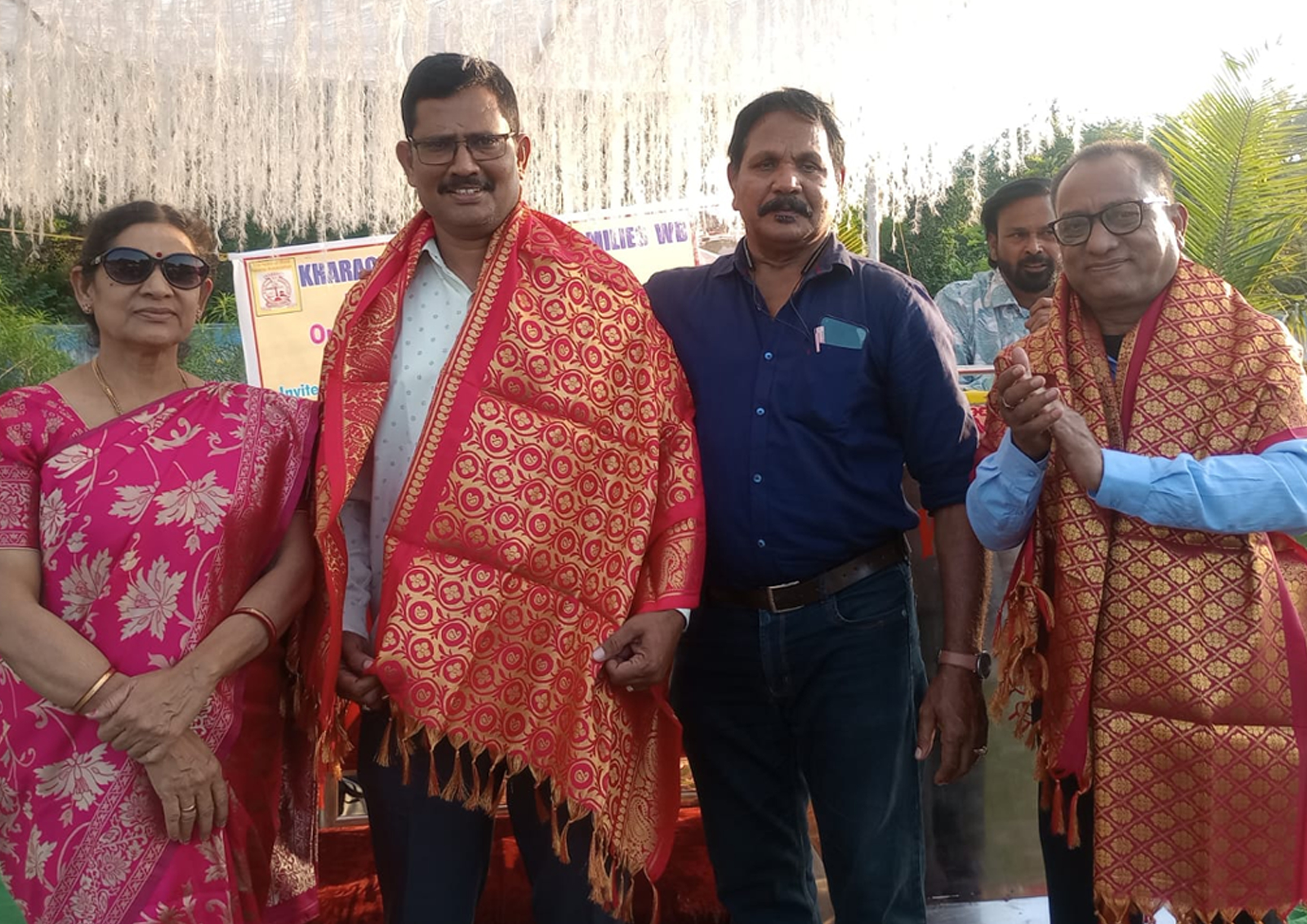 Award presented to Sistakaranam Foundation Founder Chairman
